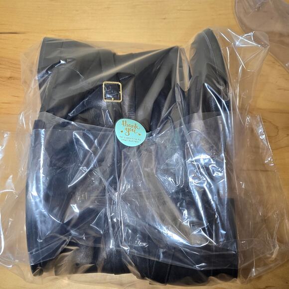 Ann Taylor - Woman's Size 11 Black Selene Leather Bootie Shoes Org. $198.00 - Picture 8 of 8